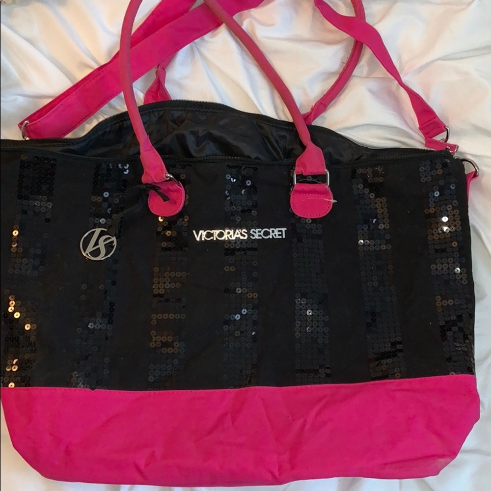 OG VICTORIA SECRET TOTE BLACK